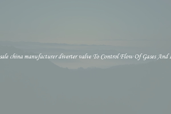 Wholesale china manufacturer diverter valve To Control Flow Of Gases And Liquids