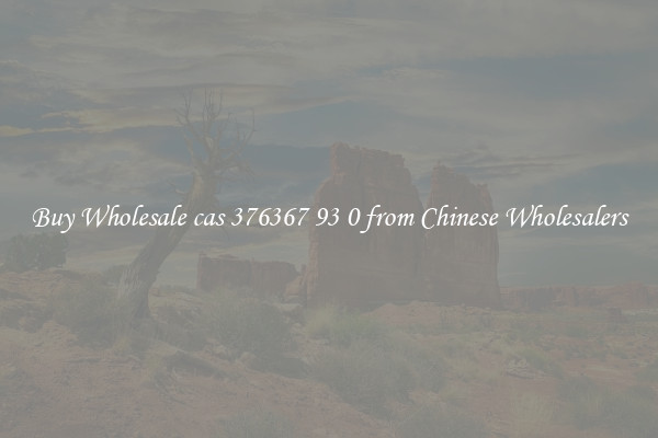 Buy Wholesale cas 376367 93 0 from Chinese Wholesalers