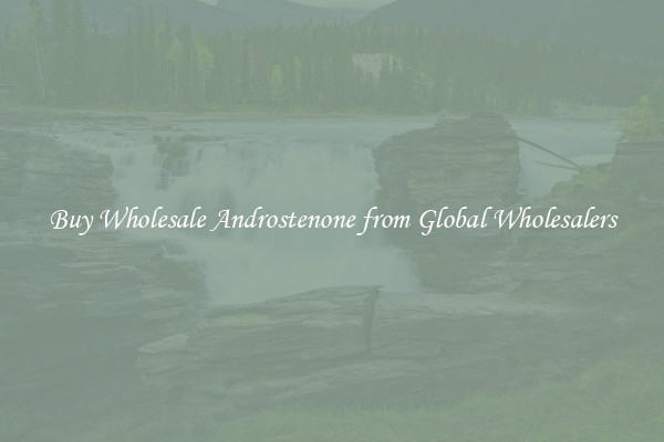 Buy Wholesale Androstenone from Global Wholesalers