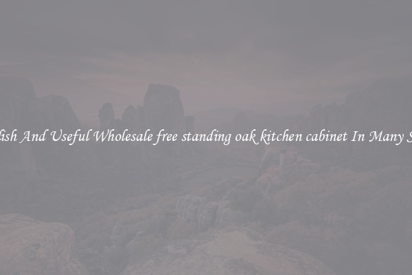 Stylish And Useful Wholesale free standing oak kitchen cabinet In Many Sizes